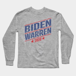 Joe Biden and Elizabeth Warren on the same ticket? President 46 and Vice President in 2020 Long Sleeve T-Shirt